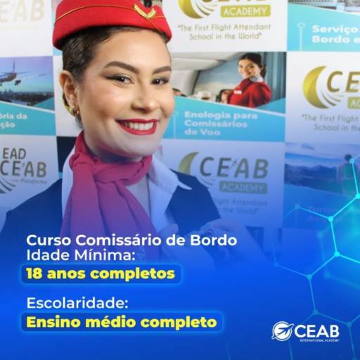 Cursos de Aviação em São Paulo por CEAB BRASIL