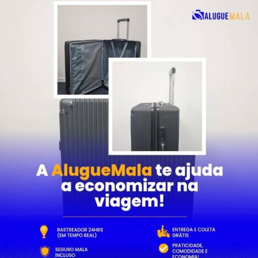 Comprar o produto de Aluguel de Malas em Malas de Viagem pela empresa Alugue Mala em São Paulo, SP por Solutudo