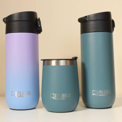 Garrafa térmica Xploris Tupperware em Bauru