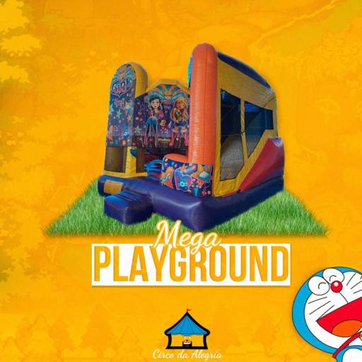 Comprar o produto de Mega Playground em Brinquedos Infláveis pela empresa Circo da Alegria Locação de Brinquedos para Festas em Foz do Iguaçu, PR por Solutudo