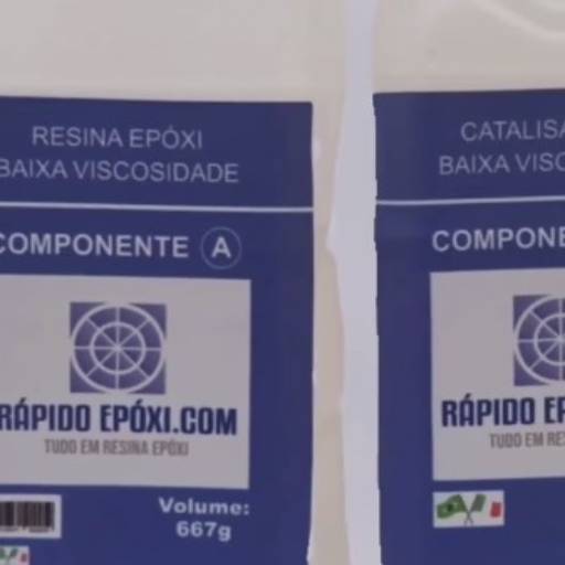 Resina Epóxi Incolor Alta Viscosidade por Rápido Epóxi - Distribuição Comércio de Resinas ME