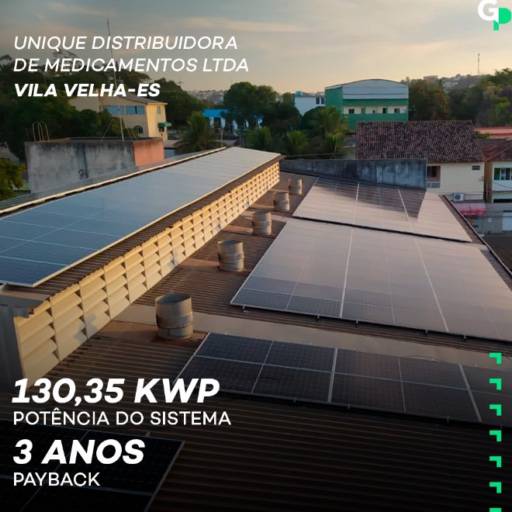 Energia Solar para Indústria por GetPower solar