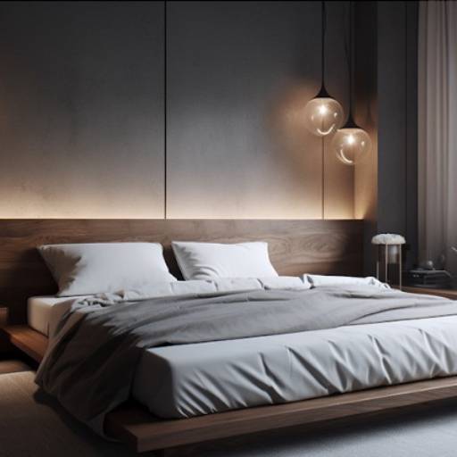 DORMITÓRIO por Dimare Bertioga Móveis Planejados