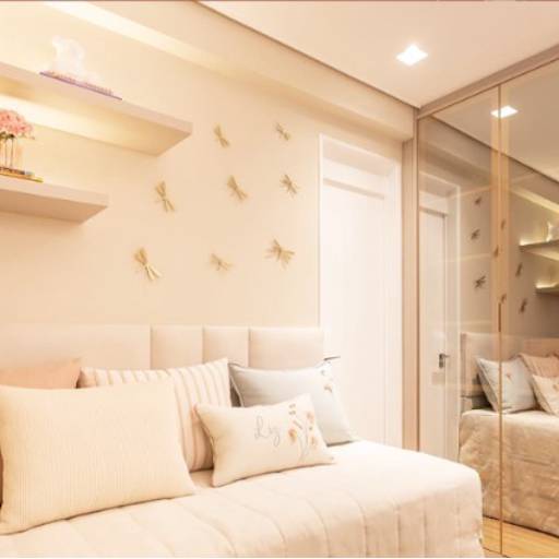 DORMITÓRIO por Dimare Bertioga Móveis Planejados