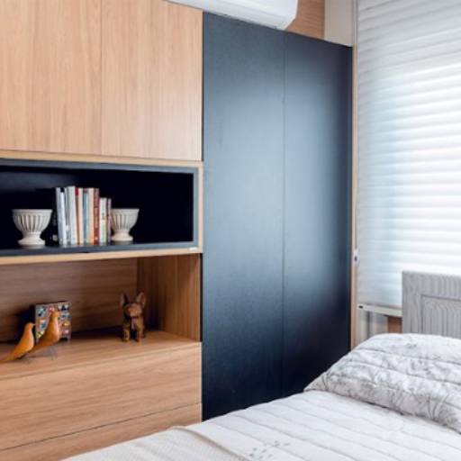 DORMITÓRIO por Dimare Bertioga Móveis Planejados