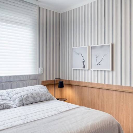 DORMITÓRIO por Dimare Bertioga Móveis Planejados