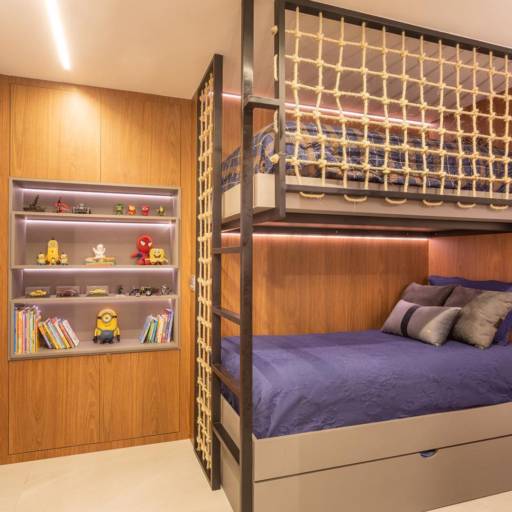 DORMITÓRIO por Dimare Bertioga Móveis Planejados