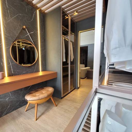 DORMITÓRIO por Dimare Bertioga Móveis Planejados