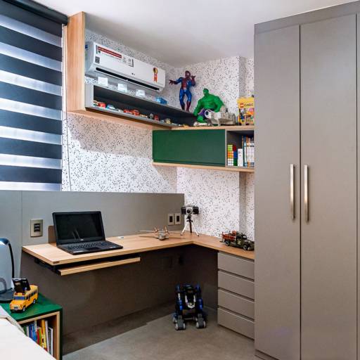 DORMITÓRIO por Dimare Bertioga Móveis Planejados