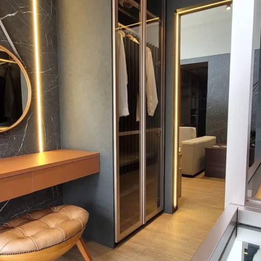 DORMITÓRIO por Dimare Bertioga Móveis Planejados