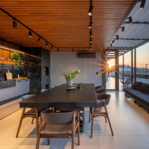 ESPAÇO GOURMET por Dimare Bertioga Móveis Planejados