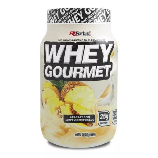 Whey Gourmet Morango 900g