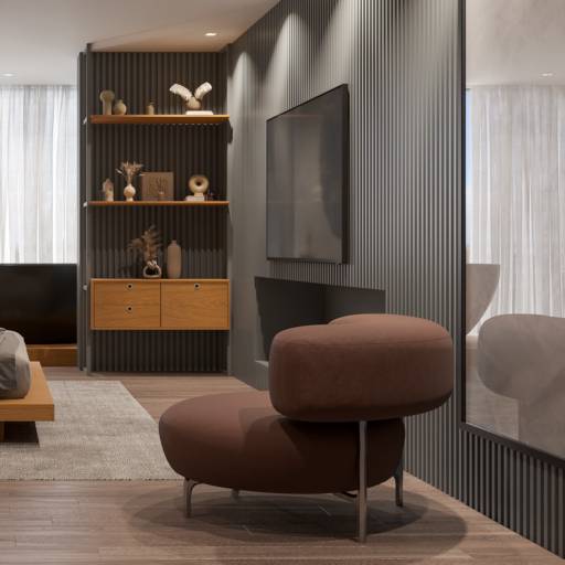 HOME THEATERS por Dimare Bertioga Móveis Planejados