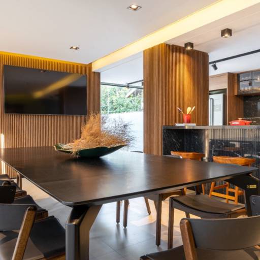 HOME THEATERS por Dimare Bertioga Móveis Planejados