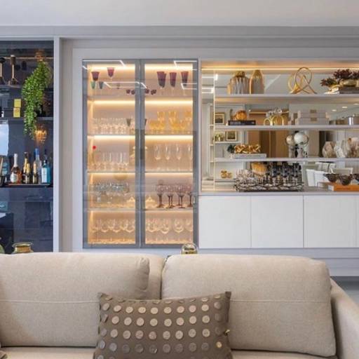 HOME THEATERS por Dimare Bertioga Móveis Planejados