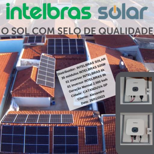 Comprar o produto de Empresa Especializada em Energia Solar em Energia Solar pela empresa DSE Segurança e Energia  em São José do Rio Preto, SP por Solutudo