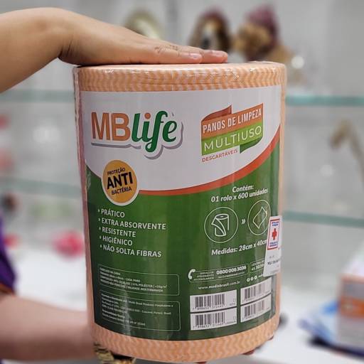 Pano Multiuso Laranja  por EmbalaFoz Tudo em Embalagens