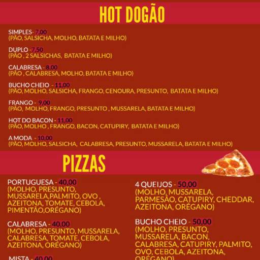 Conheça mais dos nosso  produtos!!! por Bucho Cheio Restaurante e Lanchonete 