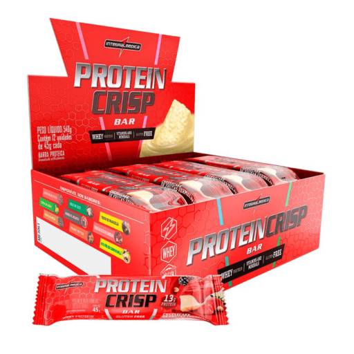 Protein Crisp Bar - 13 g de Proteína por Drogaria Paraná - Loja 1