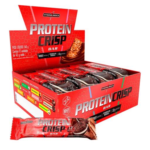 Protein Crisp Bar - 13 g de Proteína por Drogaria Paraná - Loja 1
