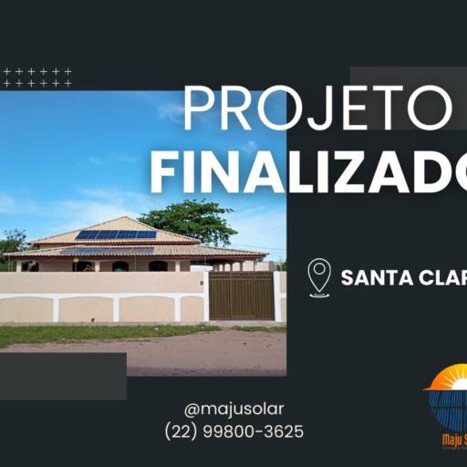 Energia Solar​ em São Francisco de Itabapoana, RJ por MAJU SOLAR