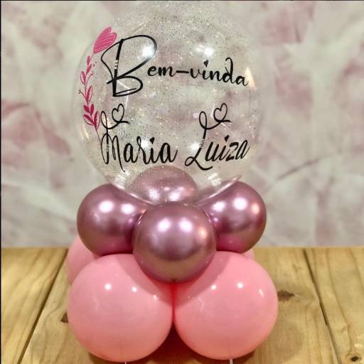Mini arranjo de balões por SisBalloons by Ana e Kelly