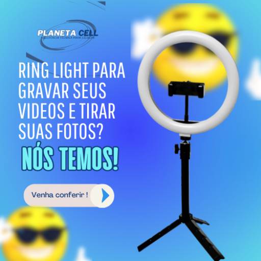 Comprar o produto de Ring Light em ring light  pela empresa Planeta Cell Itapê em Itapetininga, SP por Solutudo