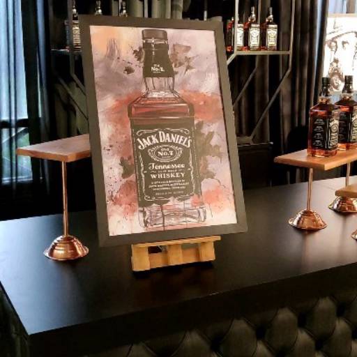 Estrutura de Bar Jack Daniels por Bar Temático - Eventos e Consultorias