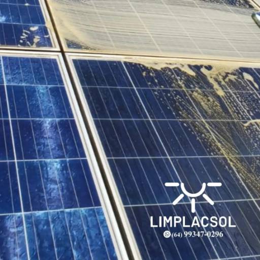 Limpeza de Placa Solar​ em Montividiu, GO