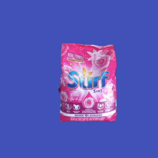 Comprar o produto de Sabão em pó surf rosas e flor de lis 800 gr em Produtos de Limpeza pela empresa Sempre Limp - Produtos de limpeza, Higiene e Descartáveis em Jundiaí, SP por Solutudo