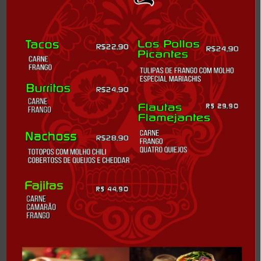Comprar o produto de Pratos Mexicanos  em Restaurantes Mexicanos pela empresa Los Mariachis Mexican Food em Botucatu, SP por Solutudo