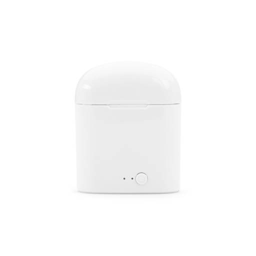 14199 Fone de Ouvido Bluetooth com Case Carregador em São José do Rio Preto, SP por Public Gráfica e Brindes