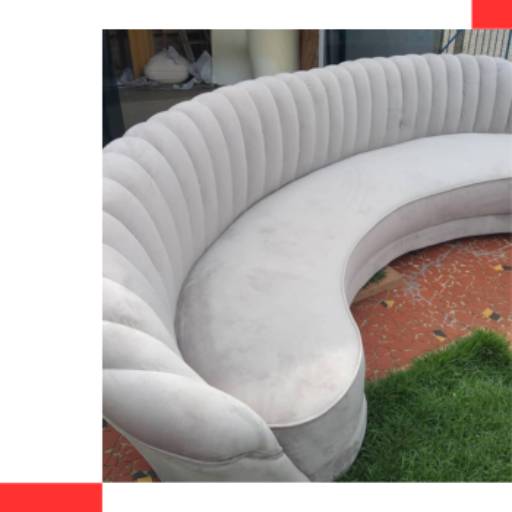 Sofá Modular em Suede | Versatilidade e Conforto