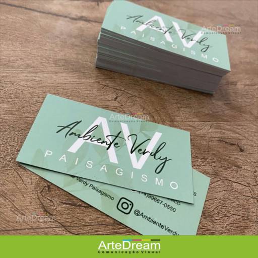 Empresa que faz Cartão de Visitas em Bauru por ArteDream Comunicação Visual