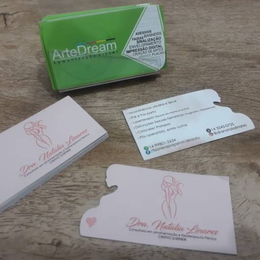 Empresa que faz Cartão de Visitas em Bauru por ArteDream Comunicação Visual