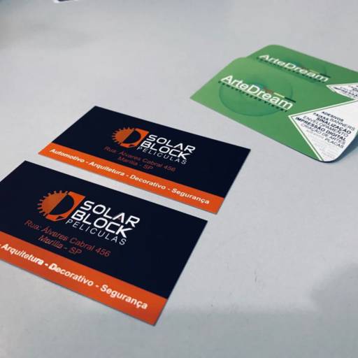 Empresa que faz Cartão de Visitas em Bauru por ArteDream Comunicação Visual