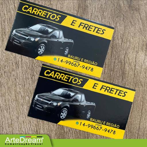 Empresa que faz Cartão de Visitas em Bauru por ArteDream Comunicação Visual