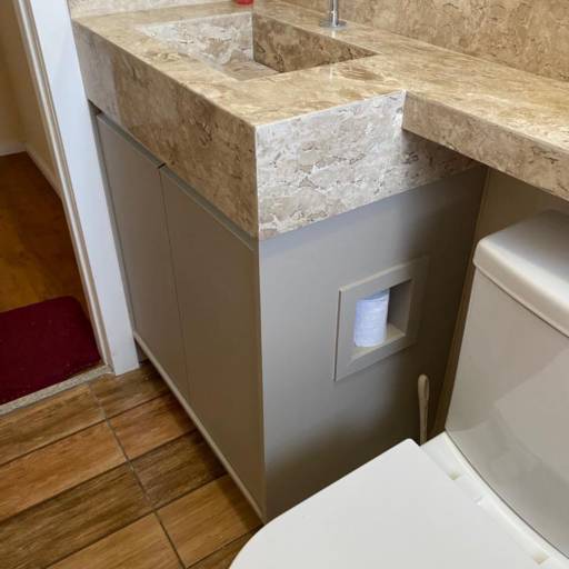 Móveis Planejados para Banheiros - Funcionalidade e Estilo em Cada Detalhe - São Paulo por Pagmenos Móveis Planejados