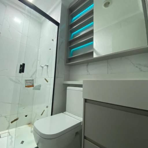 Móveis Planejados para Banheiros - Funcionalidade e Estilo em Cada Detalhe - São Paulo por Pagmenos Móveis Planejados