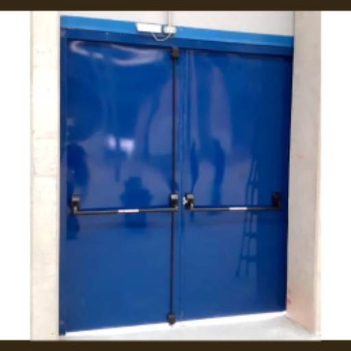Porta Corta Fogo Dupla