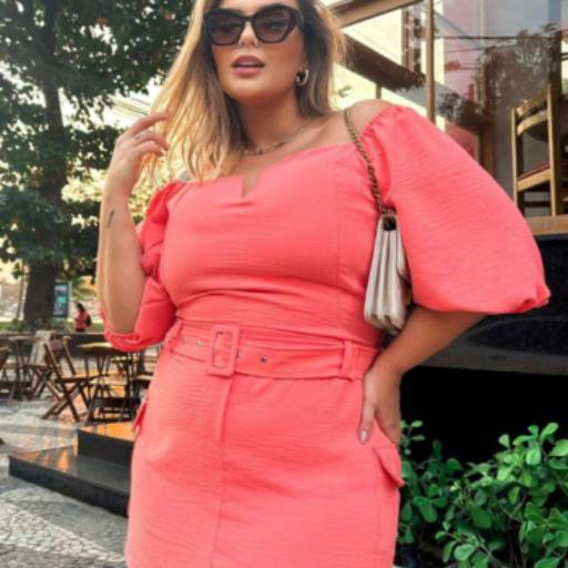 CONJUNTO AIR FLOW COM CINTO ENCAPADO por Dri Modas Loja I - Loja Feminina Slim ao Plus Size