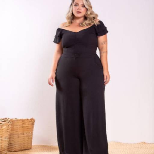 CALÇA AIR FLOW PANTALONA PRETA por Dri Modas Loja I - Loja Feminina Slim ao Plus Size