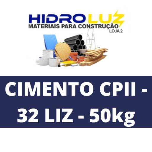 Cimento CPII - 32 LIZ - 50KG por Hidroluz - Loja 2
