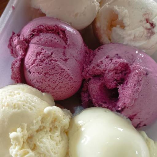 Comprar o produto de Pote de sorvete de 1L com 6 bolas em Bauru em Sorvetes pela empresa Sorvetes Glacitto em Bauru, SP por Solutudo