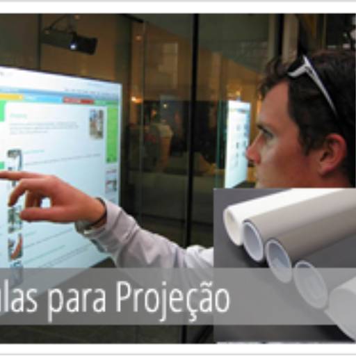 Comprar o produto de Telas e películas de projeção em Projetores pela empresa Ngr Comercio De Maquinas E Automacao Ltda. em São Paulo, SP por Solutudo