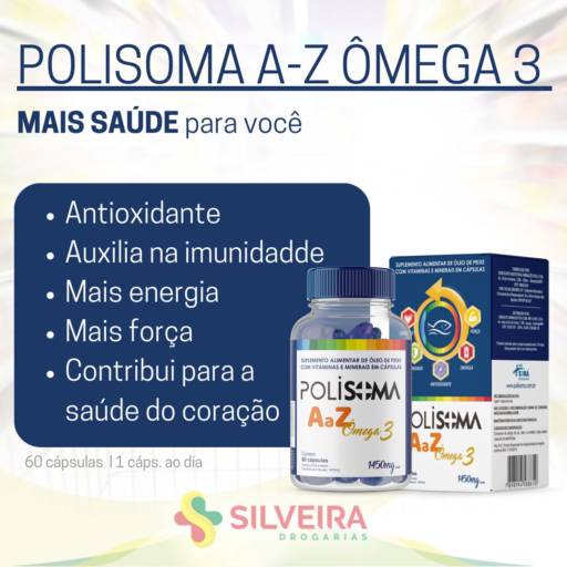 Comprar o produto de Você sabe da importância de uma suplementação de omega 3? em Saúde pela empresa Drogaria Silveira  em Leopoldina, MG por Solutudo