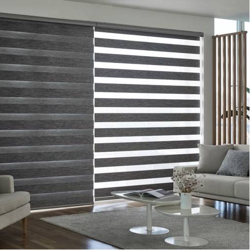 Persianas Double Vision Zebra - Controle de Luminosidade e Estilo para Ambientes Sofisticados em São Paulo/SP