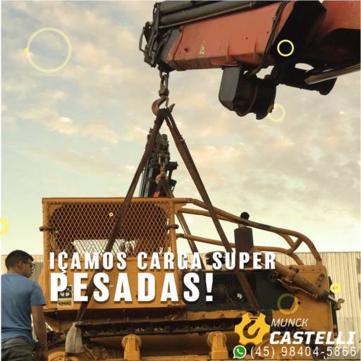 Comprar o produto de Içamento de carga em Outros Serviços pela empresa Munck Castelli em Foz do Iguaçu, PR por Solutudo