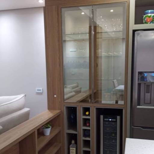 Cristaleira na Cozinha