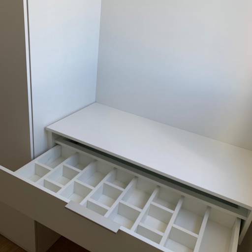 Penteadeira Sob Medida - Elegância e Organização Personalizada - São Paulo por Pagmenos Móveis Planejados